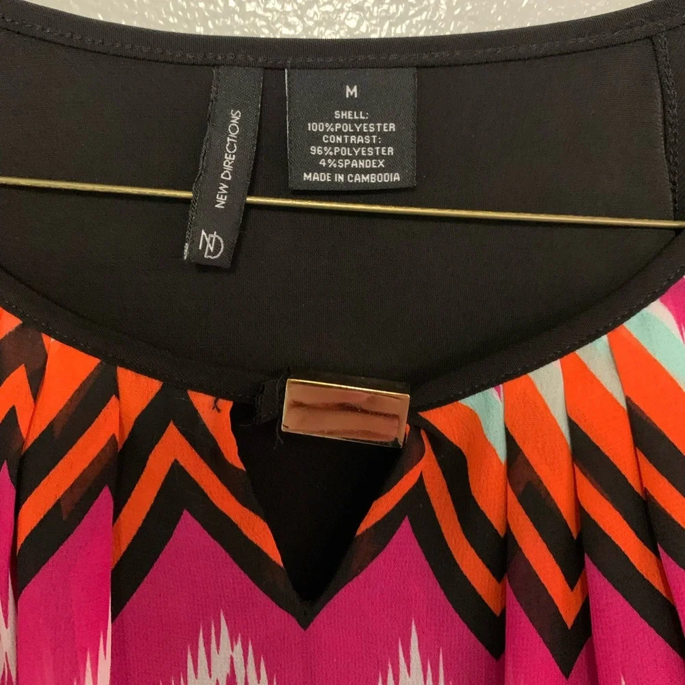 Patterned blouse - Picture 2 of 4